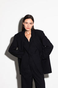 Vest with a V-shaped neckline