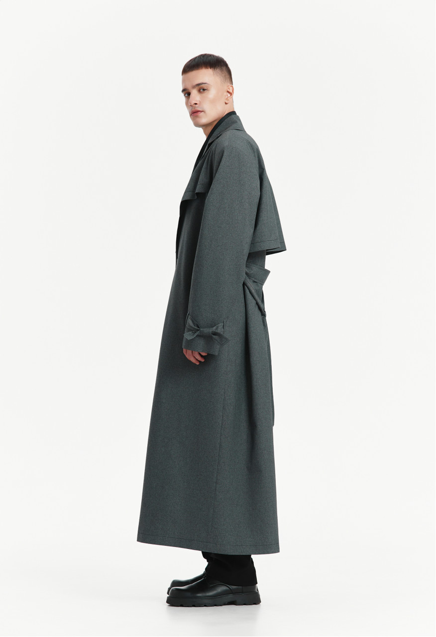Concrete trench coat