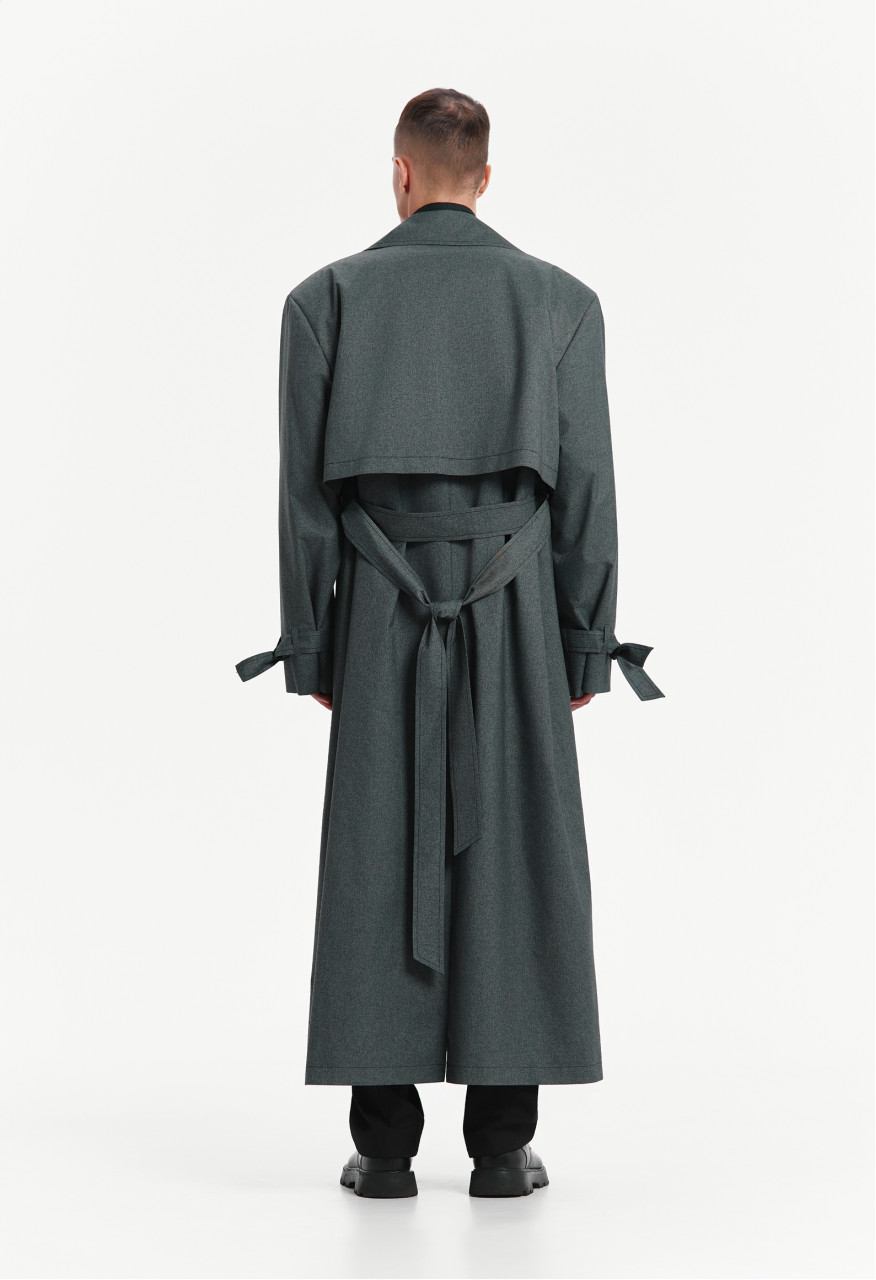 Concrete trench coat