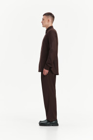 Umber three pieces suit 