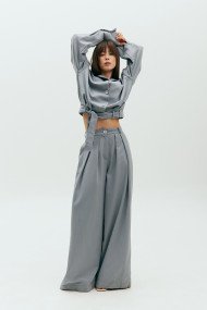  Mist denim trousers