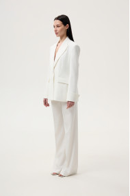 White vector suit
