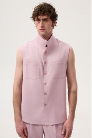 Rose sleeveless shirt 