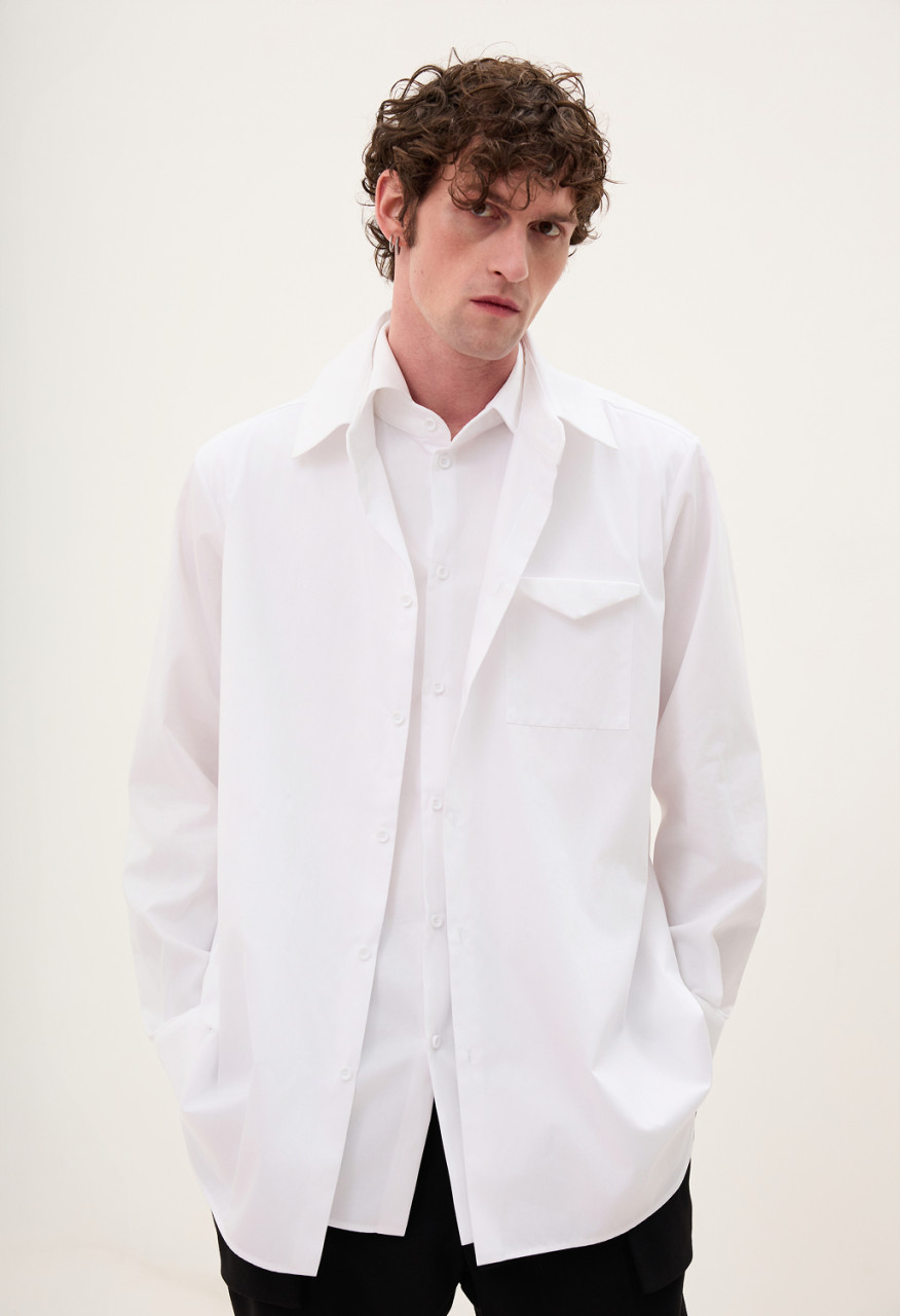 White double shirt