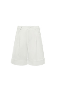  Milky monologue denim shorts for him