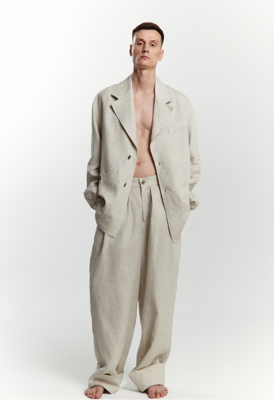 Desert echo linen pants