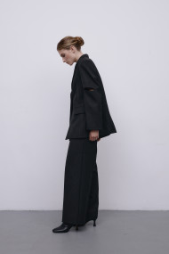 Solos high-waisted straight trousers for her