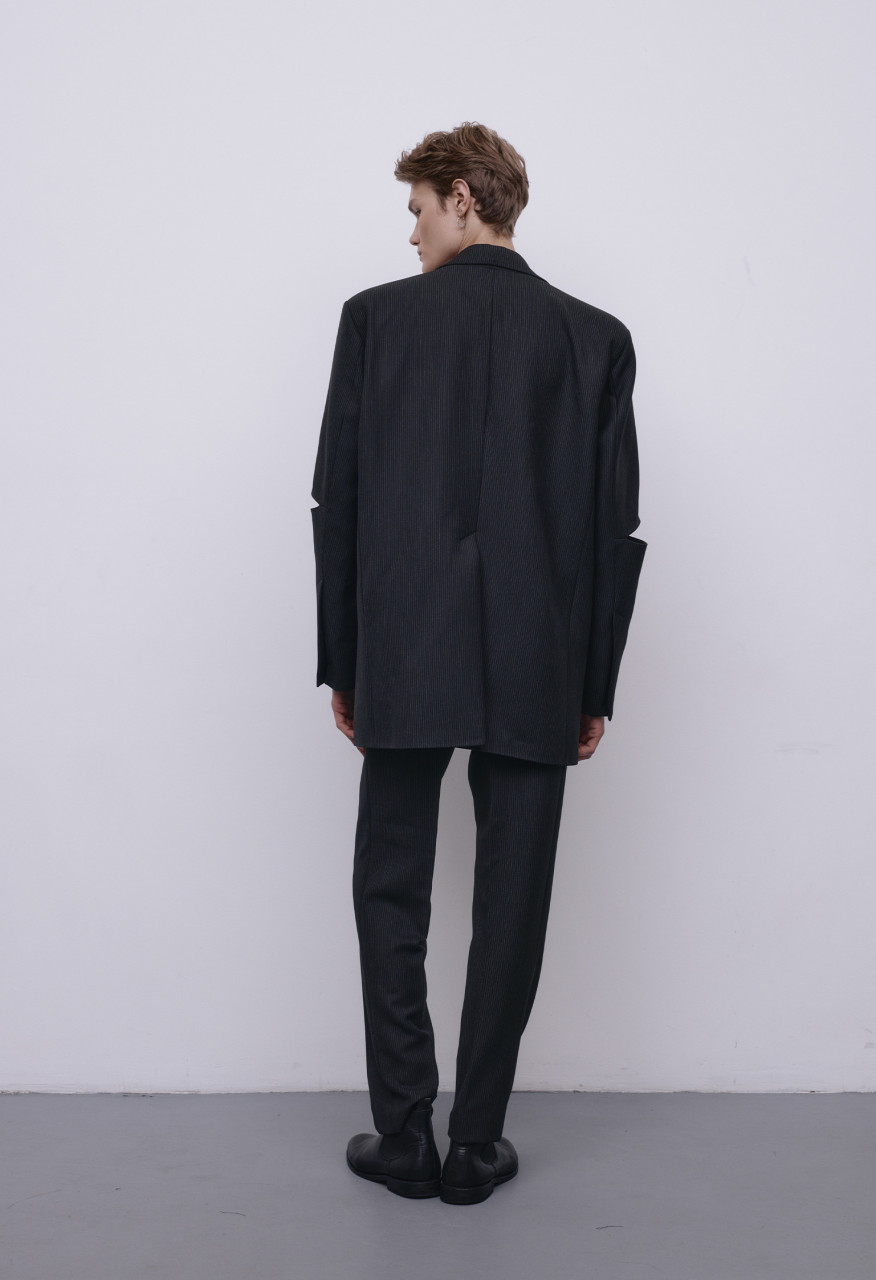 Solos striped jacket for him