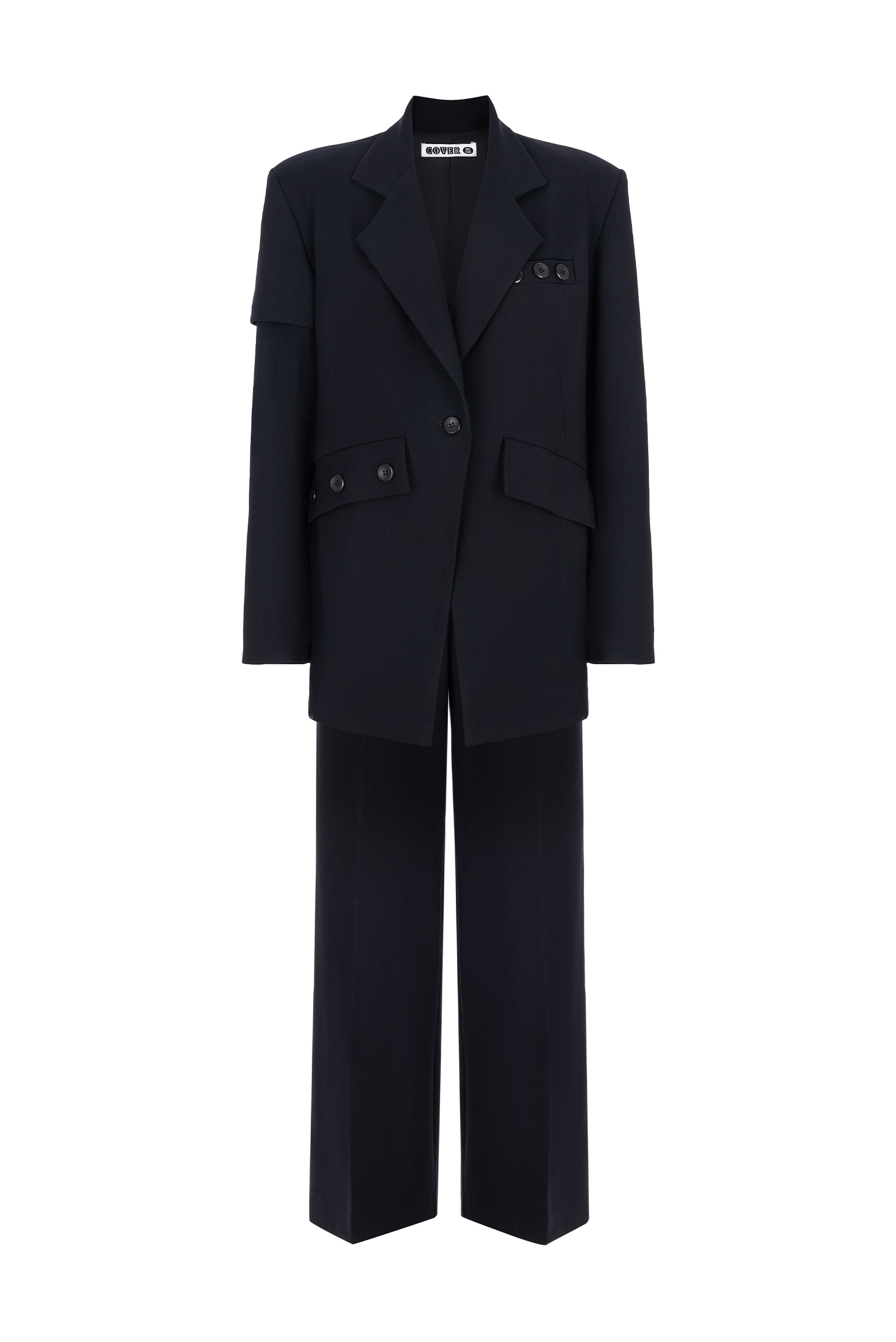 Three pieces suit with vest