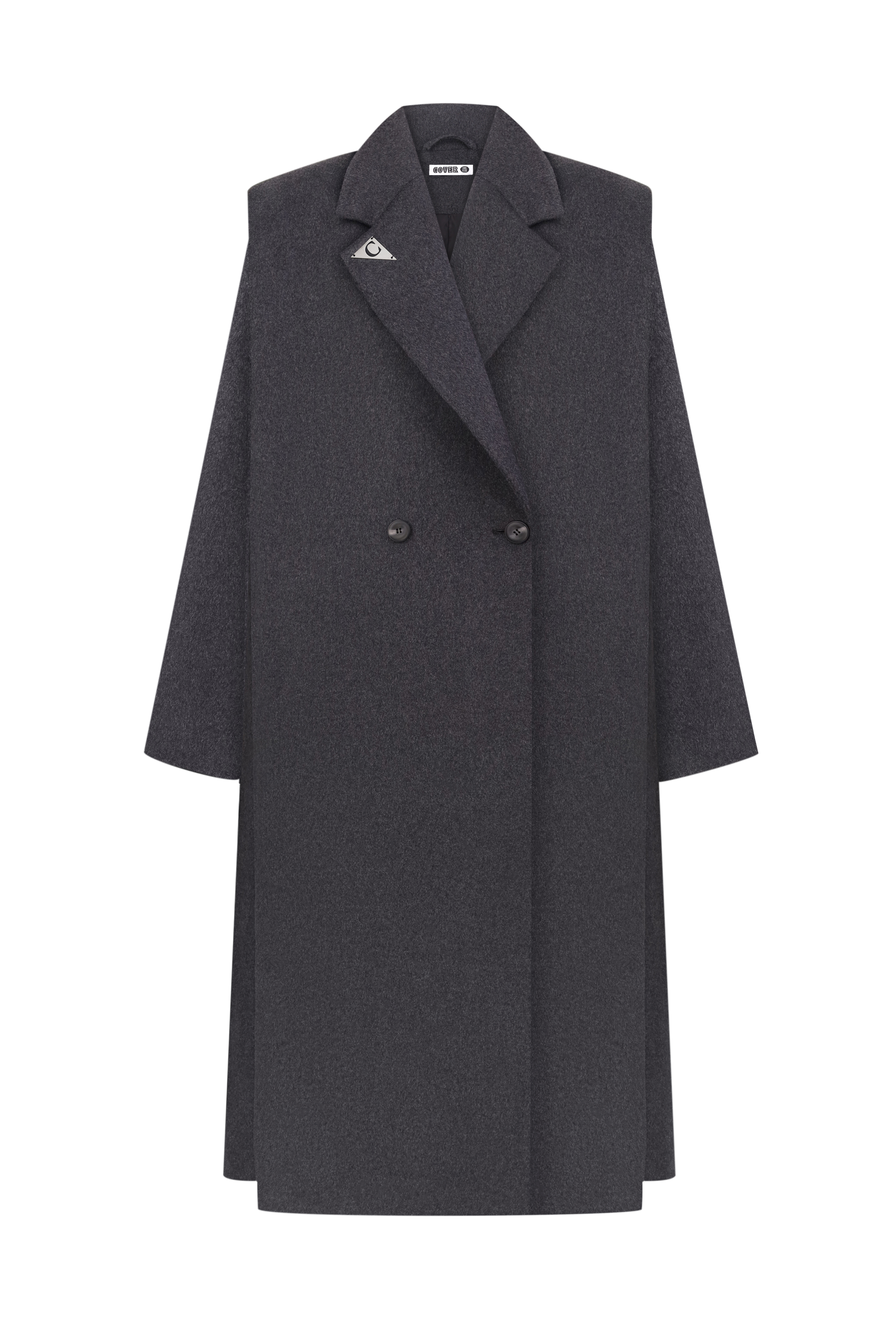 Grey architectural coat 