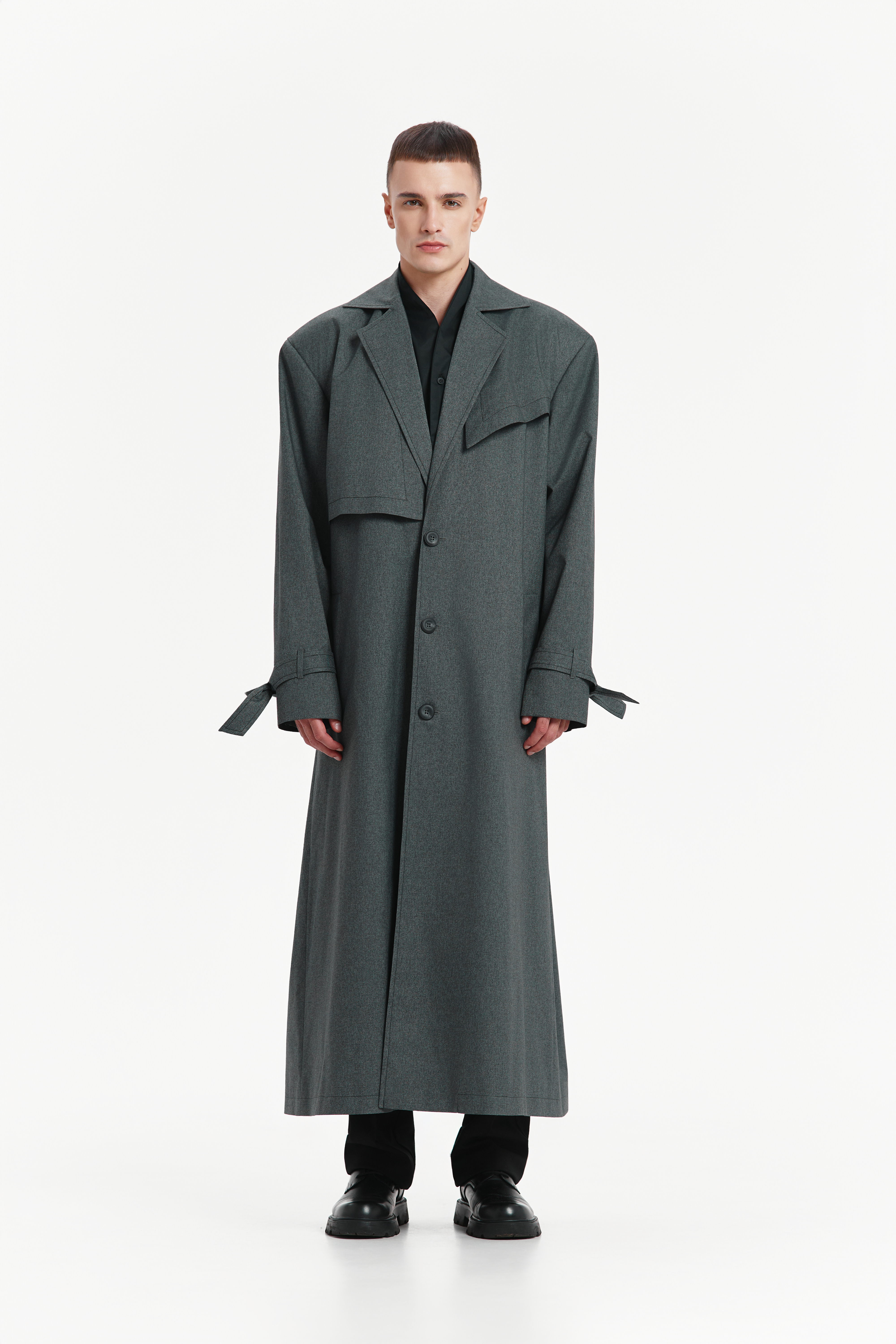 Concrete trench coat