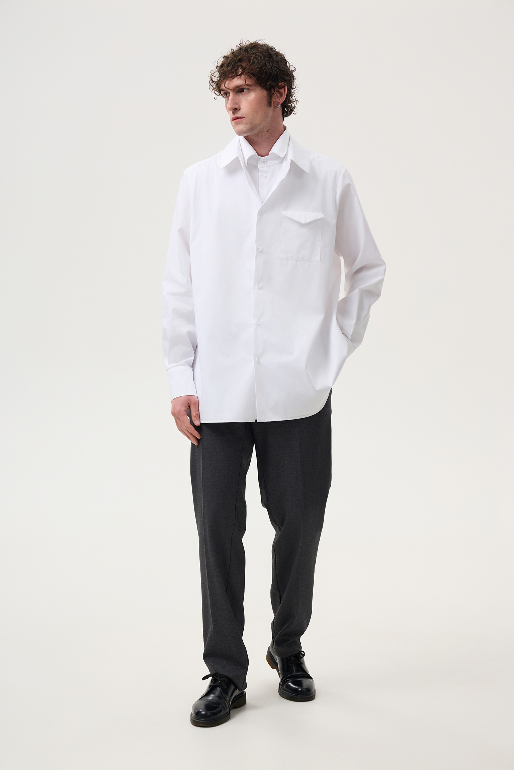 White double shirt