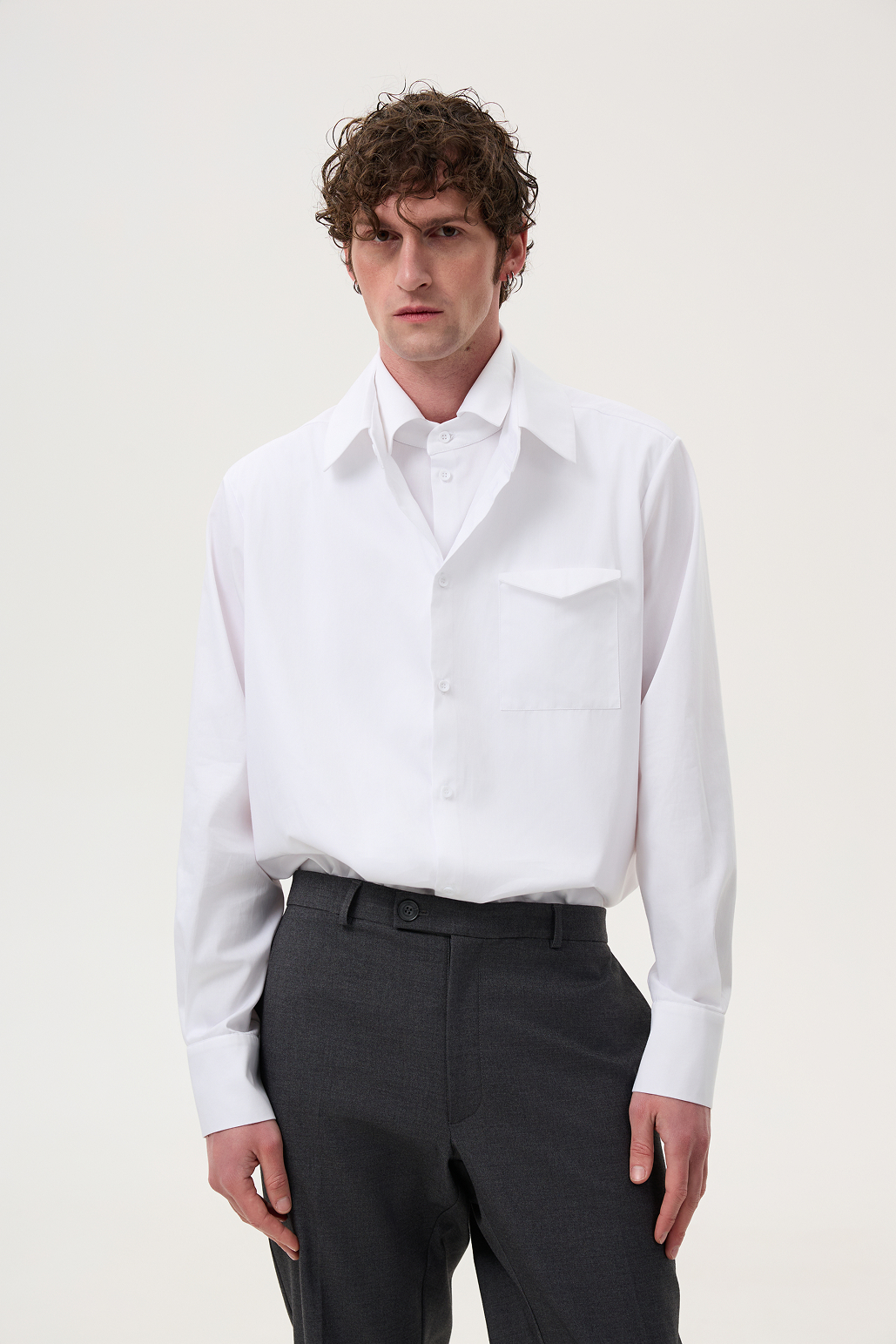 White double shirt