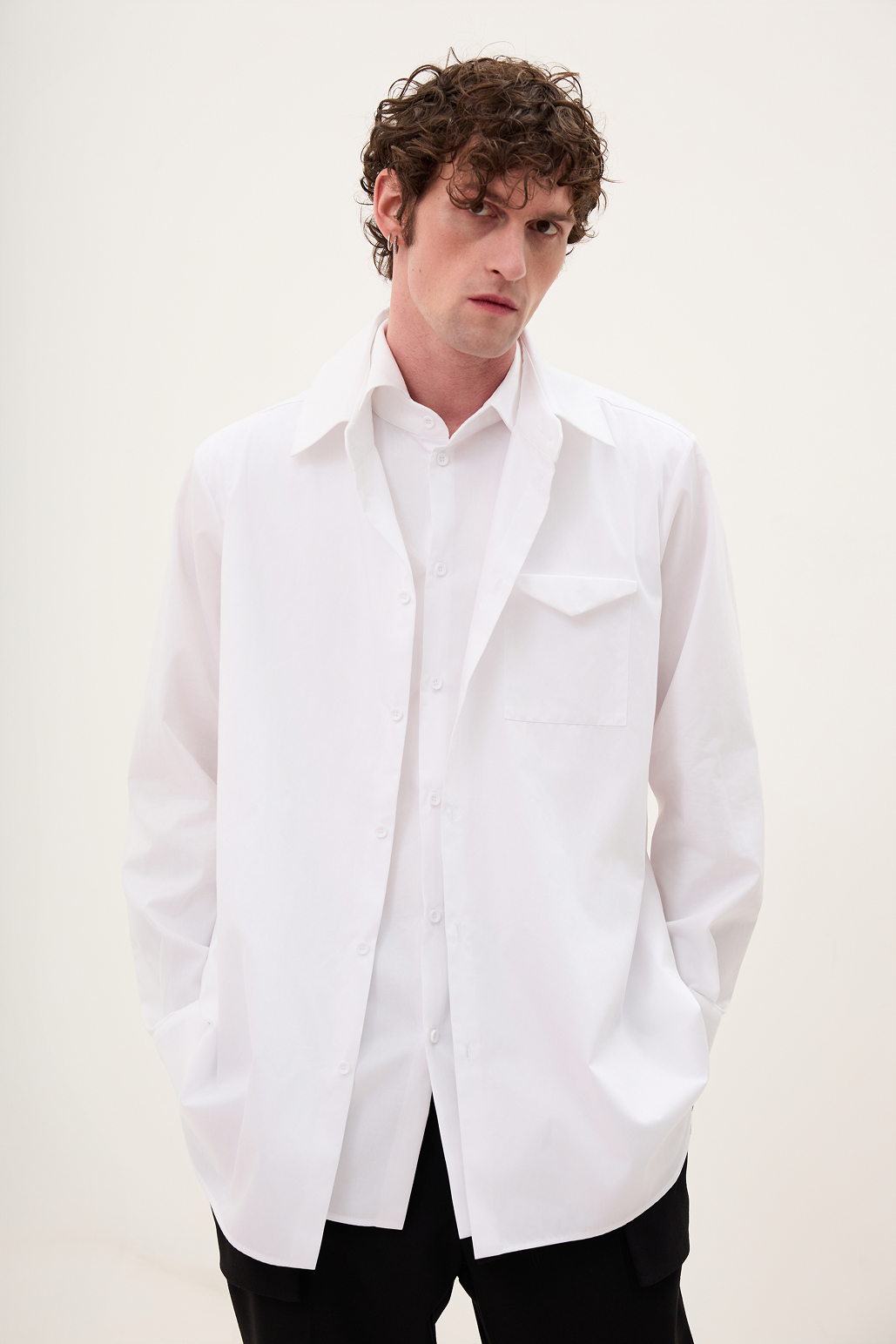 White double shirt