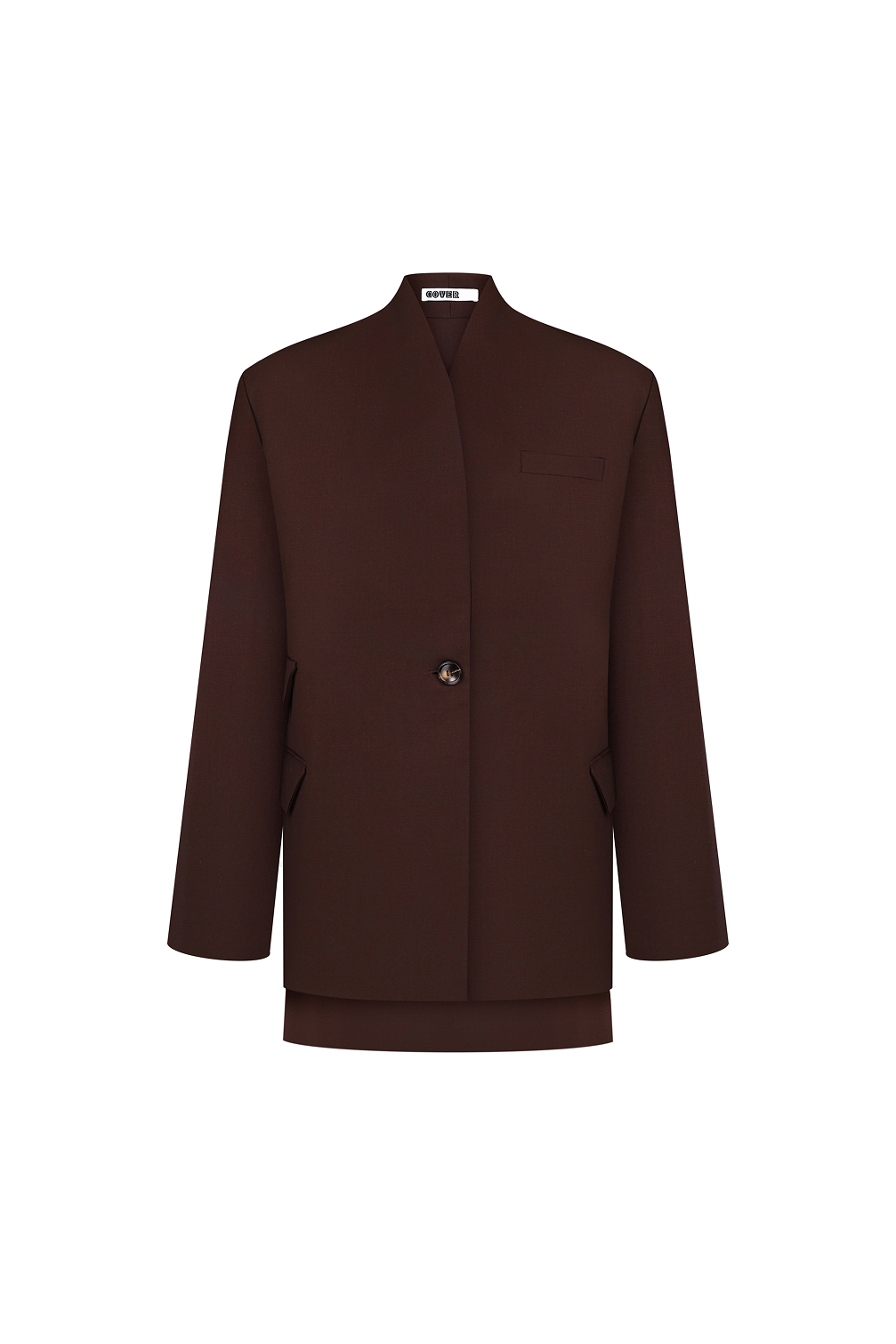 Brown form suit 