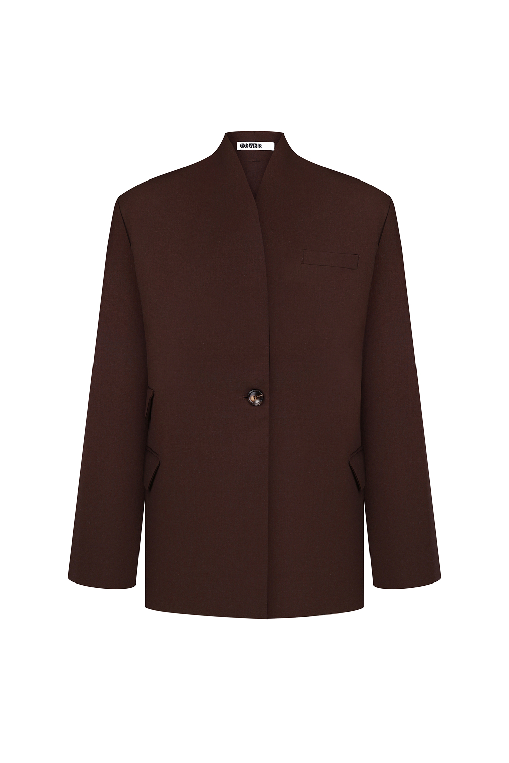 Brown form jacket
