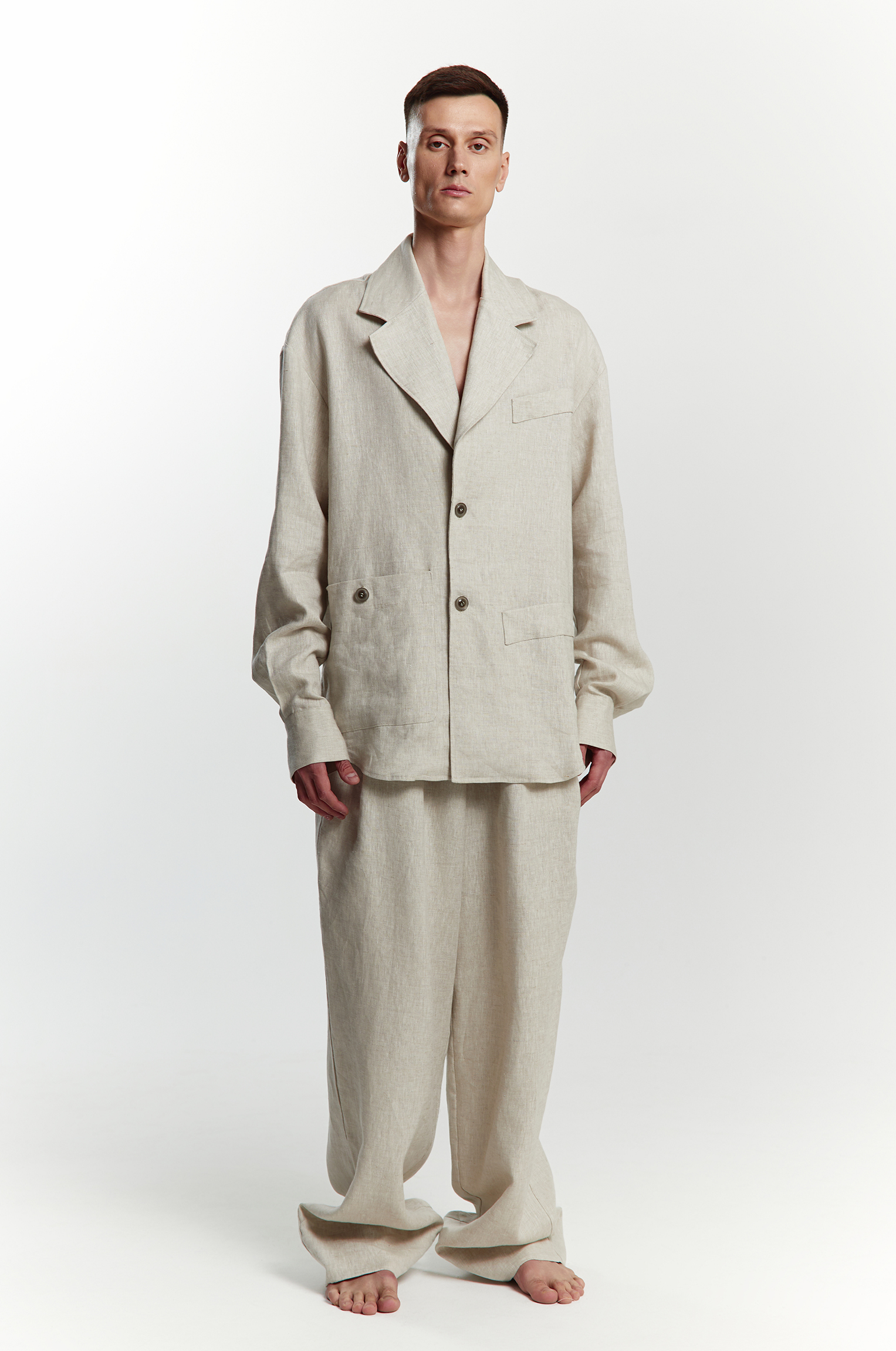 Desert echo linen shirt