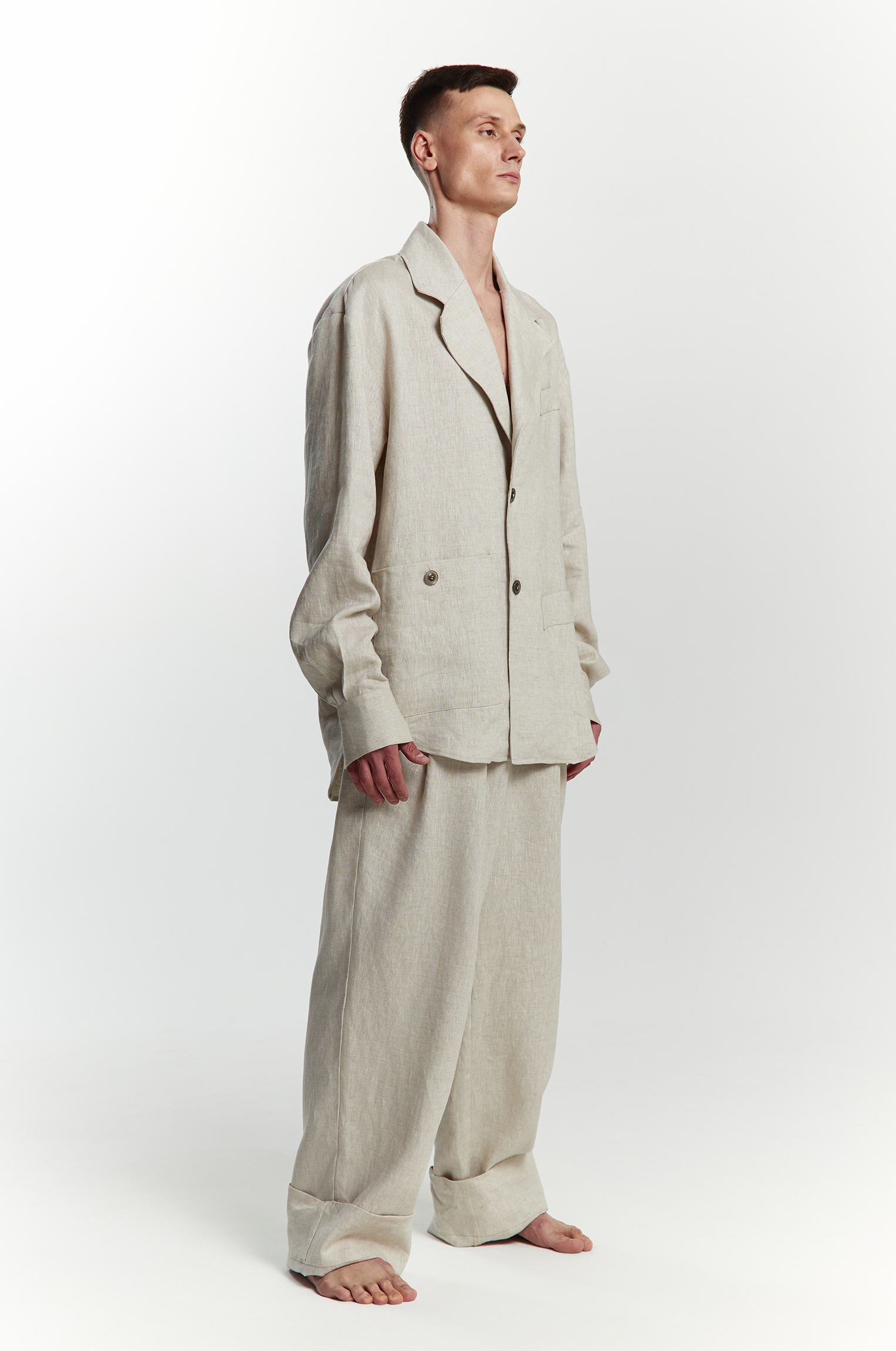 Desert echo linen shirt